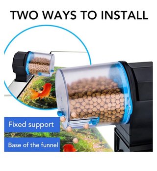 Alimentador Automático Peces Dispensador Eléctric