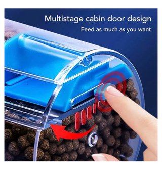 Alimentador Automático Peces Dispensador Eléctric