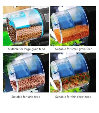 Alimentador Automático Peces Dispensador Eléctric