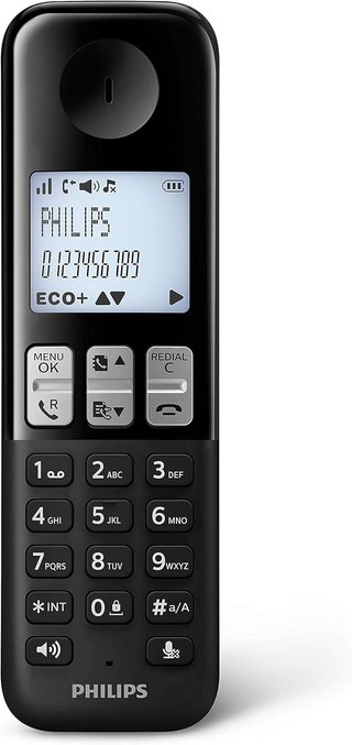 Philips teléfono inalámbrico ergonómico alta