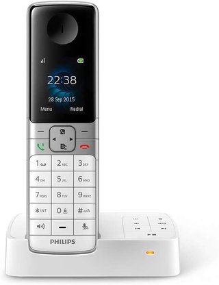 Philips teléfono inalámbrico ergonómico alta