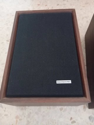 Altavoces Magnasonic Vintage (Pareja)