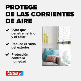 tesa burlete adhesivo aislante ventanas puertas
