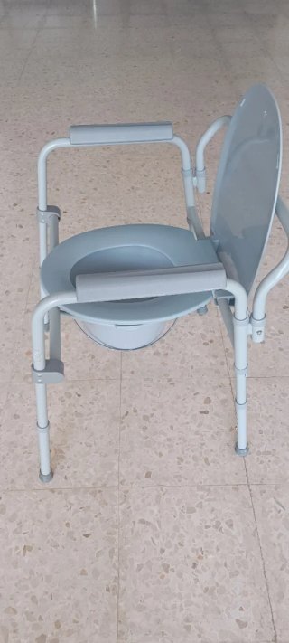 Silla WC Metálica y pvc