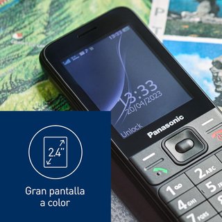 Panasonic teléfono móvil cámara radio fm