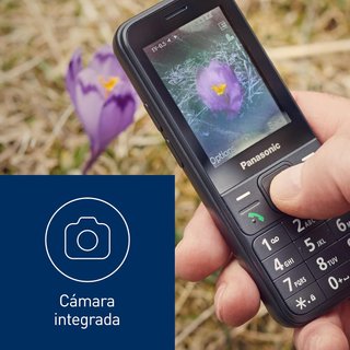 Panasonic teléfono móvil cámara radio fm