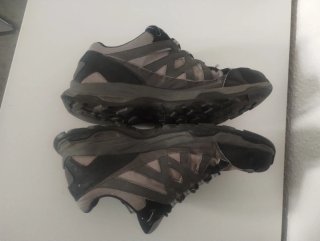 Zapatillas Salomon Mujer Trail Gore-Tex Beige/Marr