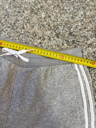 Adidas Jogger 3 Stripes Grigio XS/S