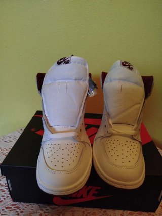 Nike Air Jordan 1 Retro High OG Blanco/Burdeos Tal