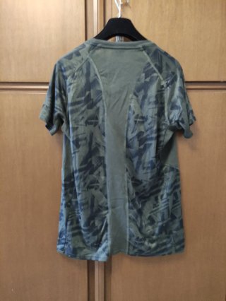 Maglia sportiva Domyos verde taglia M (Decathlon)