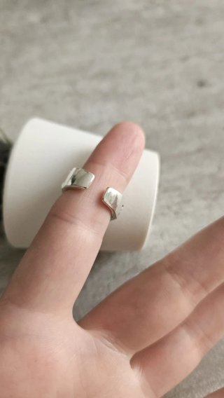 Anello Argento Regolabile Teschio Corona