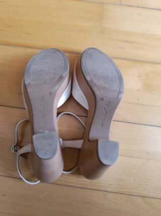 Sandalias Unisa Nácar Talla 38