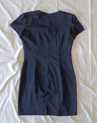 Vestido azul marino vintage de Riande