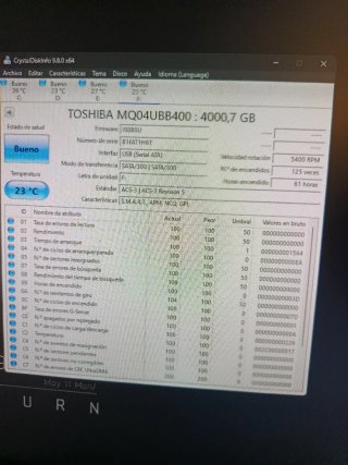 Disco Duro Externo Toshiba 4TB