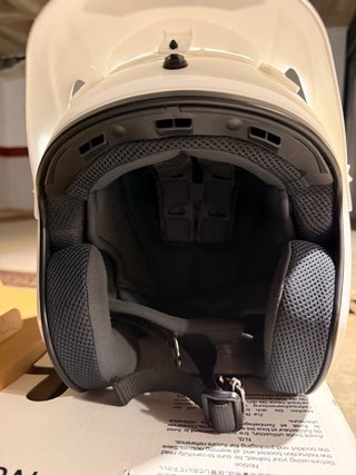 Casco SHOEI  TR-3 Trial Blanco