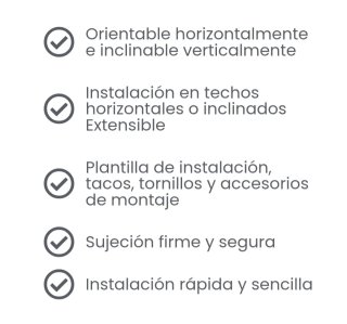 Soporte TV Techo Ajustable para TV 32" a 85"