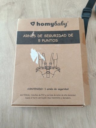 Arnés seguridad 5 puntos Homibaby