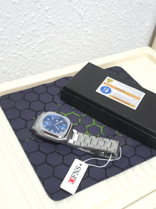 Reloj OFNS Hombre Azul y Plateado