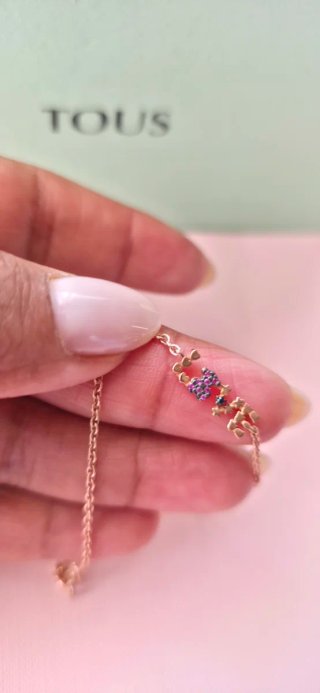 Pulsera Tous Vermeil Rosa