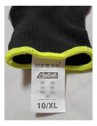 Guantes de trabajo Top Craft Talla XL.