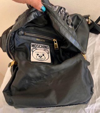OPPORTUNITA'! Zaino Moschino ORIGINALE Teddy Bear