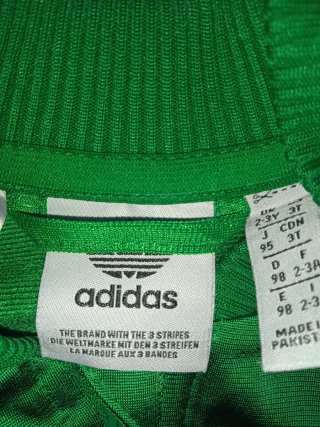 Chándal Adidas niño verde