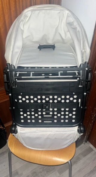 Capazo y carro de bebé