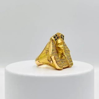 Sello Tutankamón Azul 18K