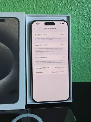 iPhone 15 Pro Max 256GB. Impecable+Factura