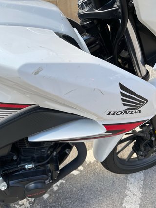Honda CB125F Blanca 2015 (GLR 125)