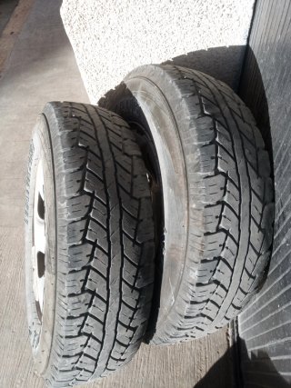 Llantas 6x139.7 Toyota Hilux neumáticos 205 80 16