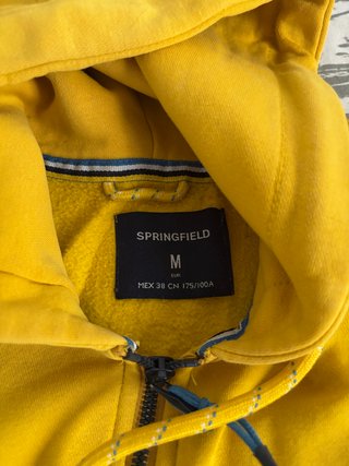 Sudadera Springfield con cremallera