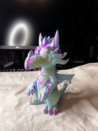 Drago alato lottatore d’amore