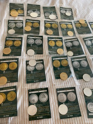 Colección Monedas Del Real a la Peseta