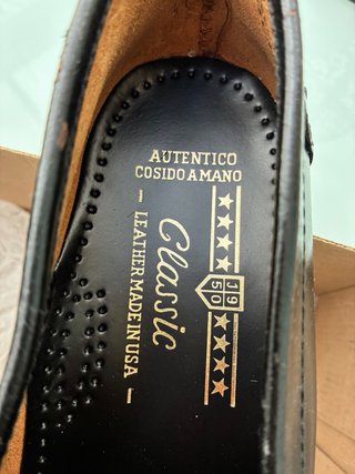 Mocasines de piel negros