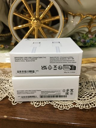 Apple 20W Caricabatterie USB-C + Cavo 60W