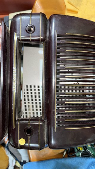 Radio Telefunken Capricho Válvulas Marrón