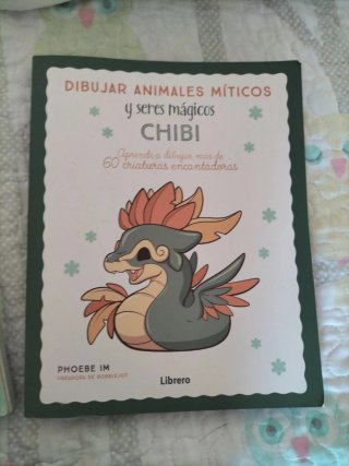2 libros para dibujar chibi animales y mitología
