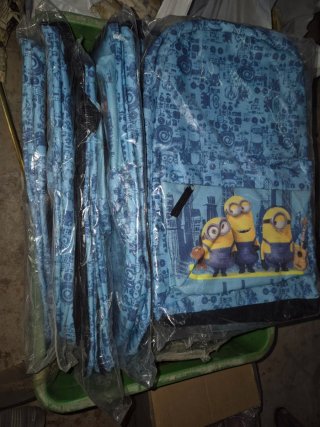 Mochilas Minions Nuevas (Lote o Individual)