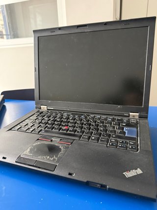 Portátil Lenovo ThinkPad T410 Negro
