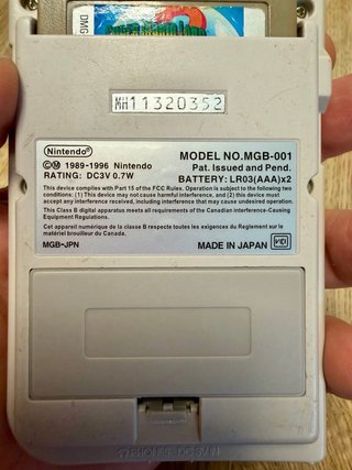 Nintendo Game Boy Pocket DMG para piezas