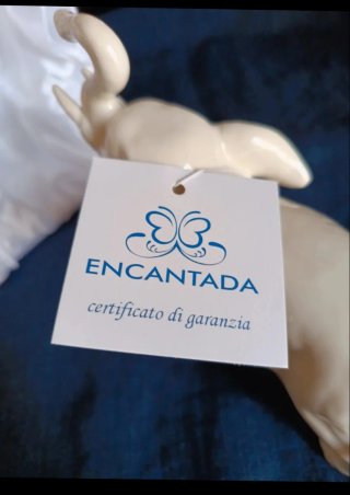 Elefantino portafortuna in porcellana