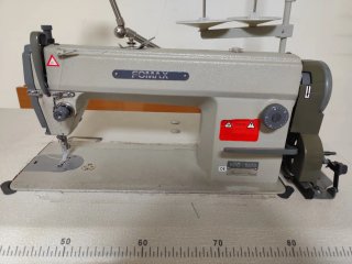 Máquina de coser industrial plana