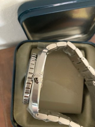 Reloj Fossil Azul y Plateado Nuevo