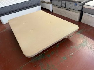 Colchón 135x190 y Base Tapizada 6 Patas