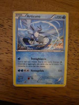 Articuno cracker ice Carta Pokémon
