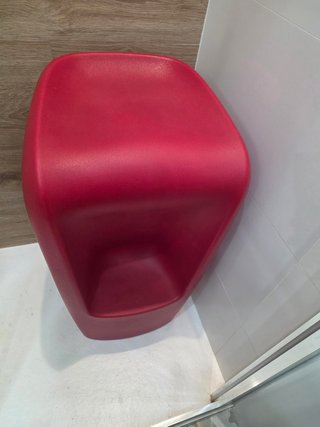 Taburete Vondom UFO Rojo Mate