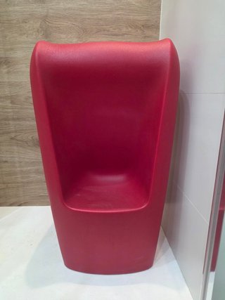 Taburete Vondom UFO Rojo Mate