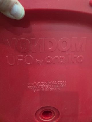 Taburete Vondom UFO Rojo Mate