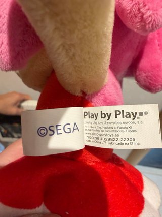 Peluche Amy Rose Sonic The Hedgehog Oficial SEGA